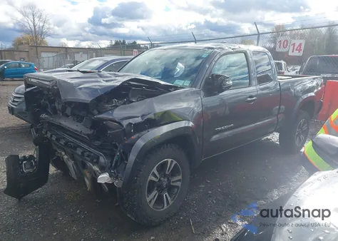2018 Toyota Tacoma Trd Sport из США, поврежденный, VIN 5TFSZ5AN6JX165470